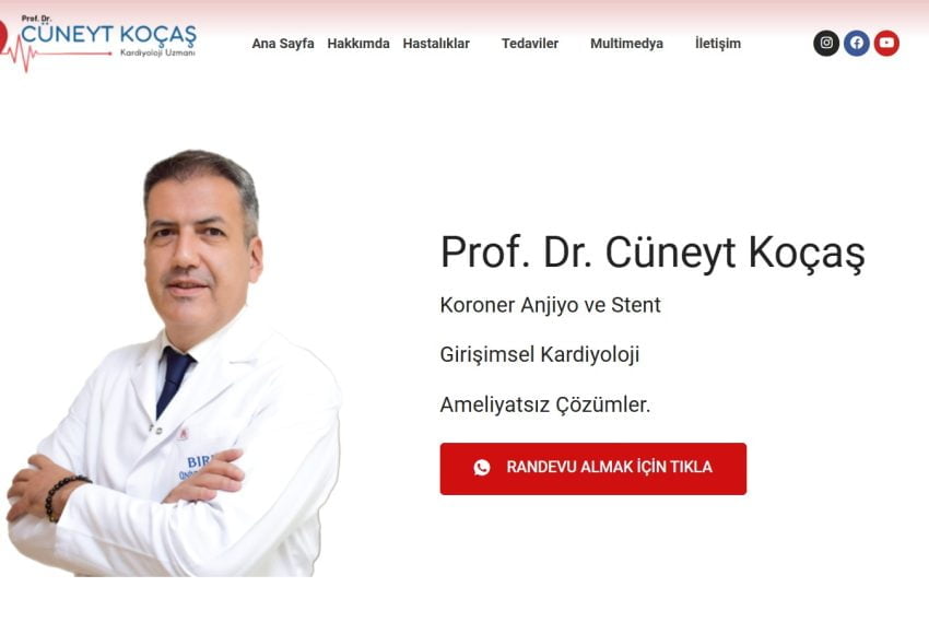 Kardiyolog Prof. Dr. Cüneyt Koçaş