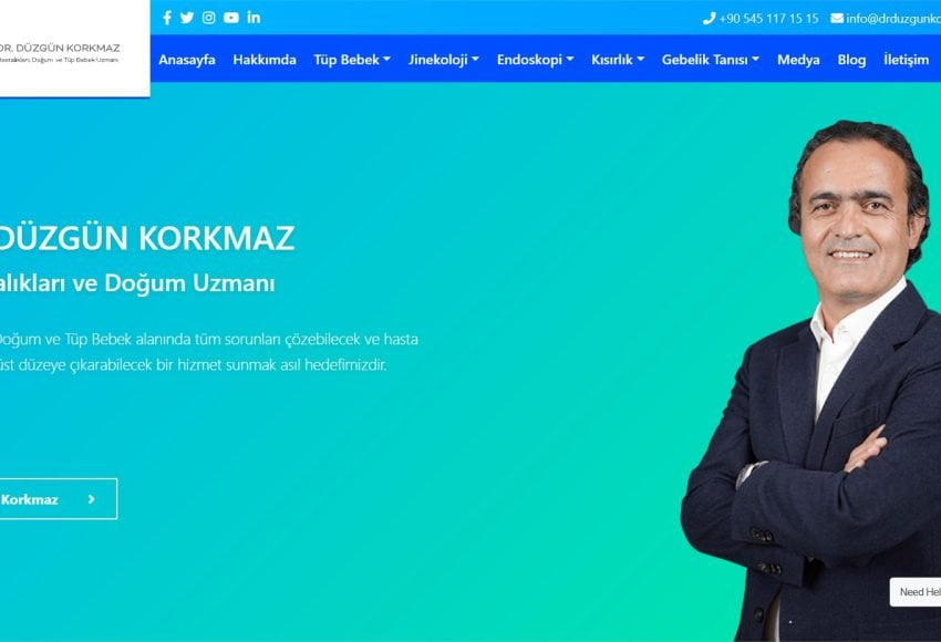 Dr. Düzgün Korkmaz Kadın Doğum ve Tük Bebek Uzmanı